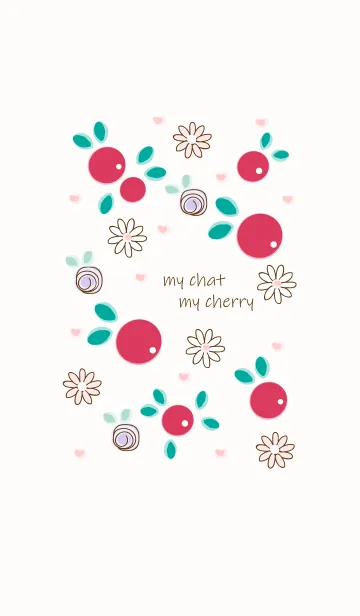 [LINE着せ替え] Lovely cherry 16 ^^の画像1