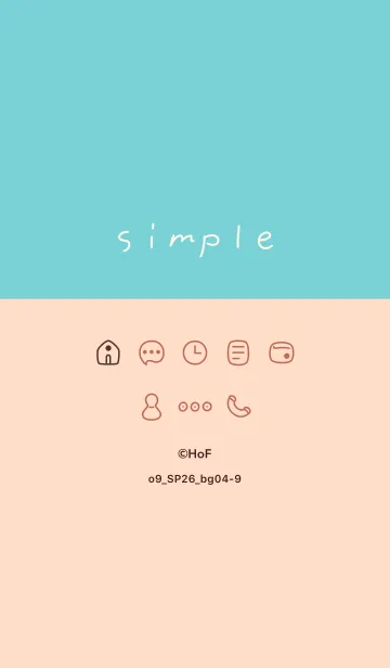 [LINE着せ替え] o9_26_ベージュ4-9の画像1