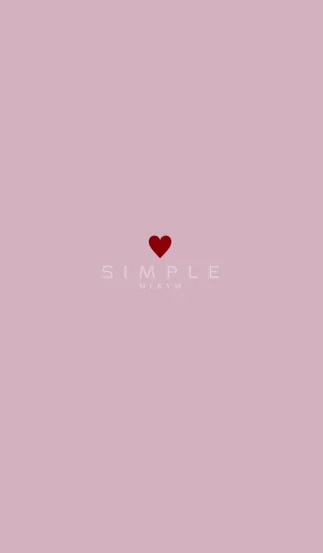 [LINE着せ替え] -DUSKY PINK SIMPLE- 27の画像1