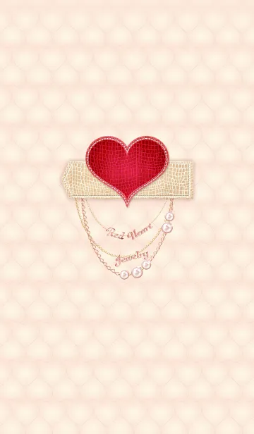 [LINE着せ替え] Red Heart Jewelryの画像1