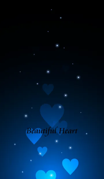 - Beautiful Royal Blue Heart -の着せ替えメイン画像