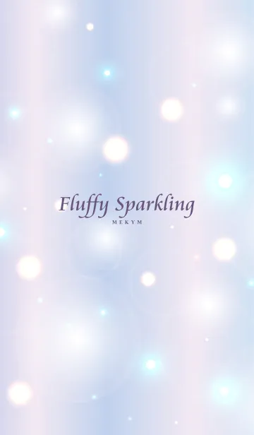 [LINE着せ替え] Fluffy Sparkling - MEKYM - 3の画像1