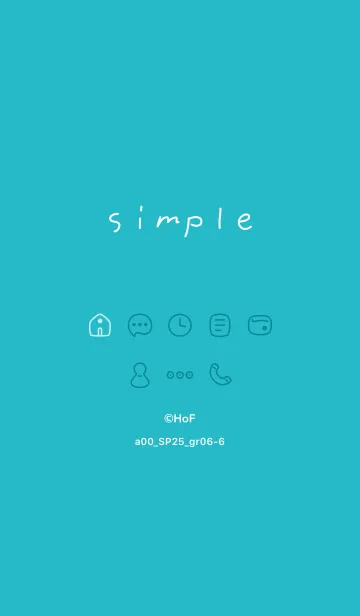 [LINE着せ替え] a00_25_グリーン6-6の画像1