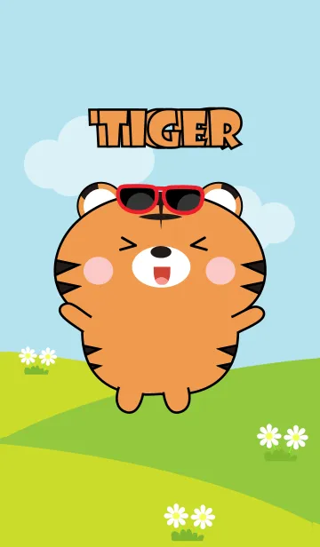 [LINE着せ替え] Love Lovely Tiger Theme (JP)の画像1