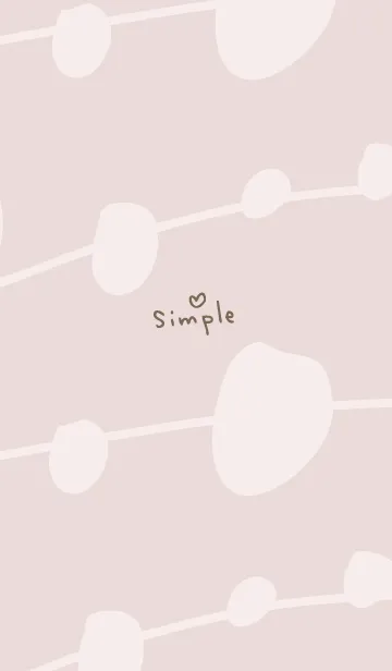 [LINE着せ替え] シンプル 有機的24の画像1