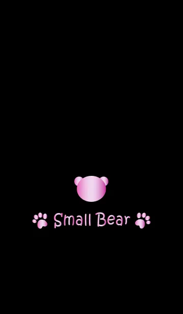 [LINE着せ替え] Small Bear *GLOSSYPINK 2*の画像1