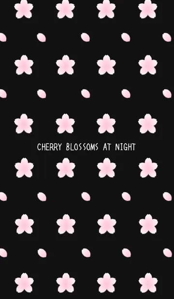 [LINE着せ替え] 夜桜の着せかえの画像1