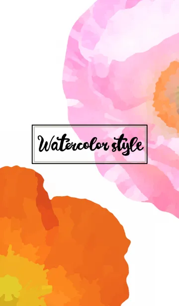 [LINE着せ替え] 水彩画風のきせかえ2の画像1