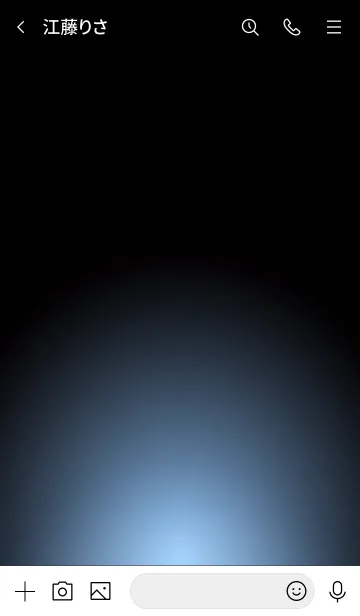 [LINE着せ替え] BLIZZARD BLUE LIGHT ICON THEME 2の画像3