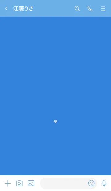 [LINE着せ替え] ミニ ハート シンプル 31の画像3