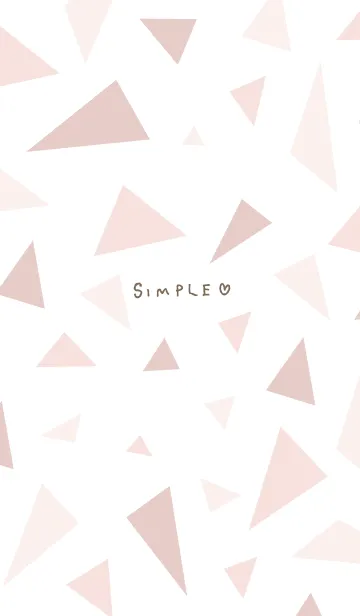 [LINE着せ替え] シンプル大人 三角3の画像1