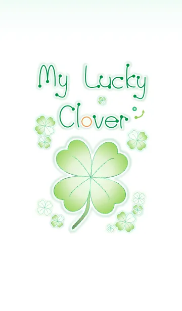 [LINE着せ替え] My Lucky Clover 2.2！ (Green V.2)の画像1