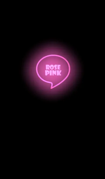 [LINE着せ替え] Rose Pink Neon Theme Vr.4 (JP)の画像1