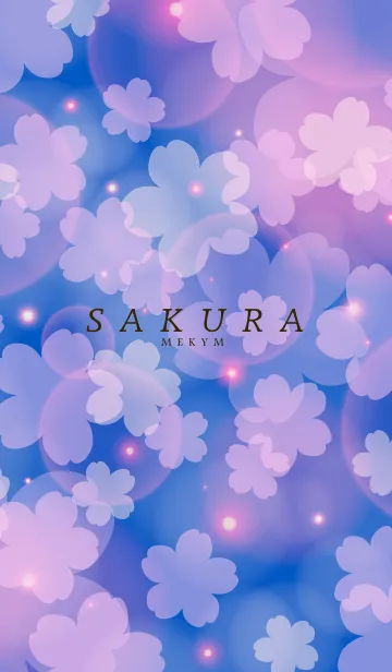 [LINE着せ替え] SAKURA -Cherry Blossoms- NIGHT 14の画像1