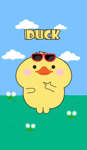 [LINE着せ替え] Be Cute Duck Theme (JP)の画像1