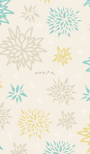 [LINE着せ替え] 和柄 花15の画像1