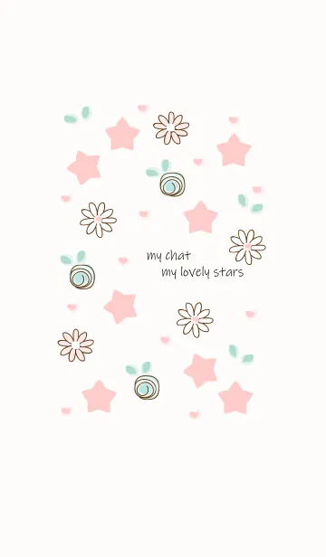 [LINE着せ替え] My chat my lovely stars 18の画像1