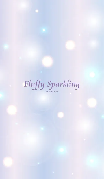 [LINE着せ替え] Fluffy Sparkling - MEKYM - 4の画像1