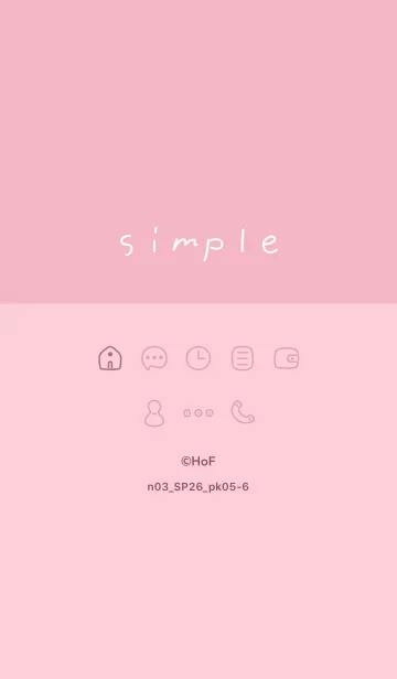 [LINE着せ替え] n03_26_ピンク5-6の画像1