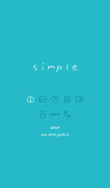 [LINE着せ替え] a03_25_グリーン6-9の画像1