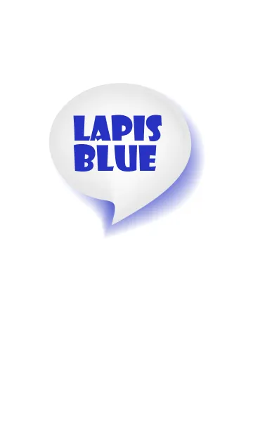 [LINE着せ替え] Lapis Blue & White Theme Vr.3 (JP)の画像1