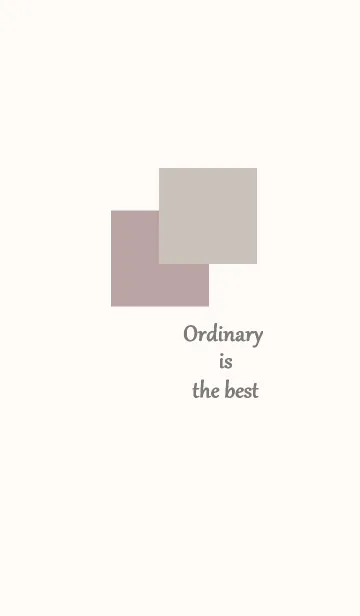 [LINE着せ替え] Ordinary is the best04の画像1