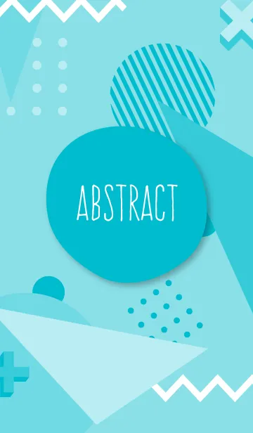 [LINE着せ替え] Abstract Simple Geo Riptideの画像1
