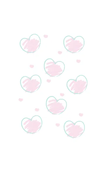 [LINE着せ替え] Sweet mini heart new version 62の画像1