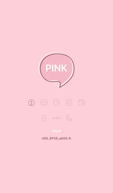 [LINE着せ替え] n05_26_ピンク5-6の画像1