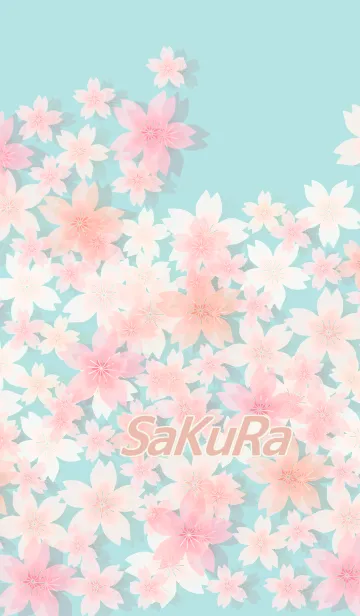 [LINE着せ替え] Beautiful SAKURA桜シリーズ10ミルクティーの画像1