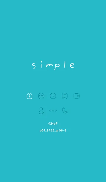 [LINE着せ替え] a04_25_グリーン6-9の画像1