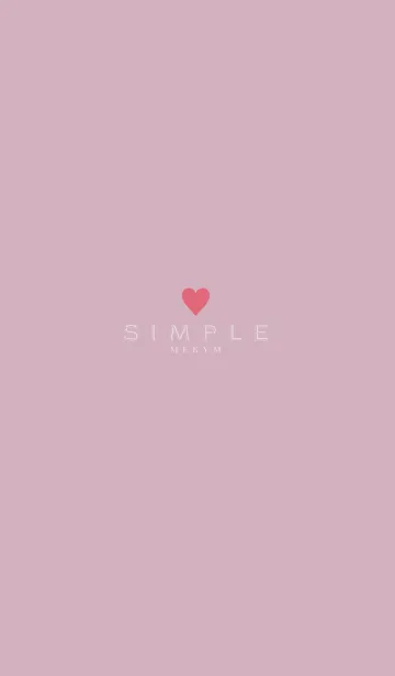 [LINE着せ替え] -DUSKY PINK SIMPLE- 32の画像1