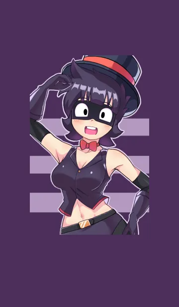 [LINE着せ替え] 謎怪盗Aの画像1