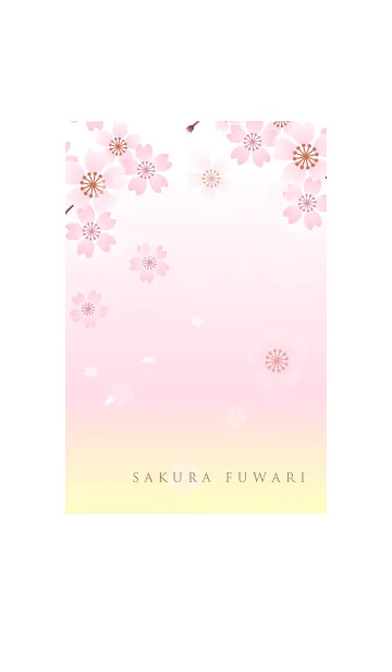 [LINE着せ替え] sakura fuwari 3 Jの画像1