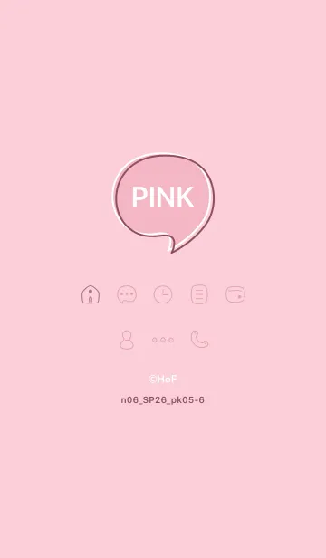 [LINE着せ替え] n06_26_ピンク5-6の画像1