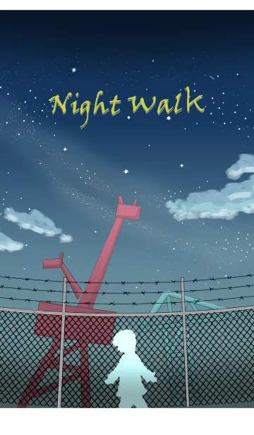 [LINE着せ替え] 夜の散歩。ver.2.0の画像1