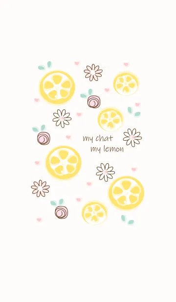 [LINE着せ替え] My chat my lemonの画像1