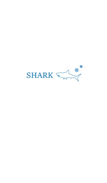 [LINE着せ替え] SHARK -blue-の画像1