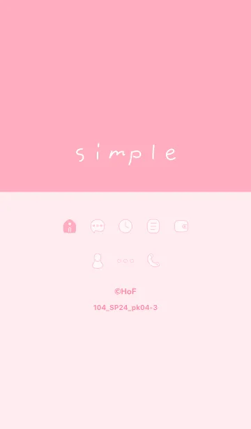 [LINE着せ替え] 104_24_ピンク4-3の画像1