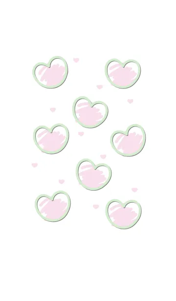 [LINE着せ替え] Sweet mini heart 119の画像1