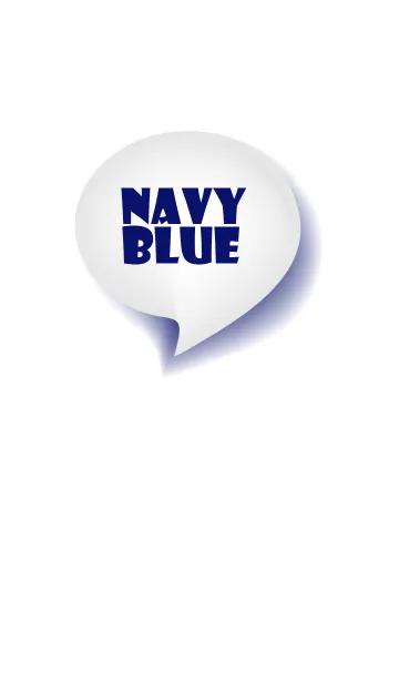 [LINE着せ替え] Navy Blue & White Theme Vr.3 (JP)の画像1