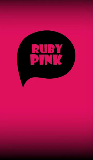 [LINE着せ替え] Ruby Pink And Black Vr.2 (JP)の画像1