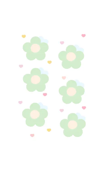 [LINE着せ替え] Lovely mini flower 146 :)の画像1