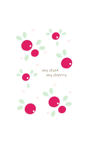 [LINE着せ替え] My chat my cherry 54の画像1