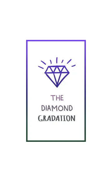 [LINE着せ替え] ザ ダイアモンド グラデーション 26の画像1