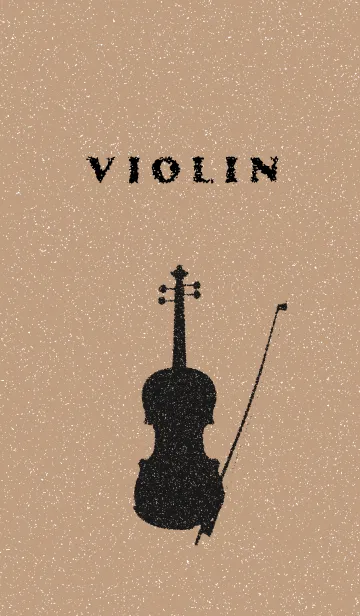 [LINE着せ替え] バイオリンのスタンプ風素材1の画像1