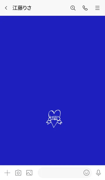 [LINE着せ替え] ミニ ラブ ハート 11の画像3