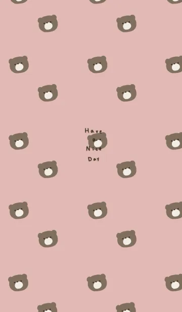 [LINE着せ替え] クマだらけ。の画像1