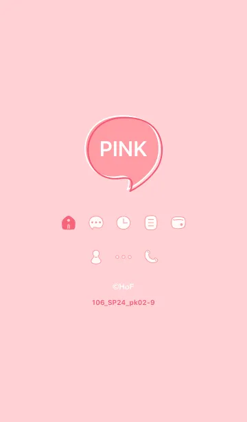 [LINE着せ替え] 106_24_ピンク2-9の画像1