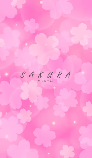 [LINE着せ替え] SAKURA -Cherry Blossoms- PINK 17の画像1